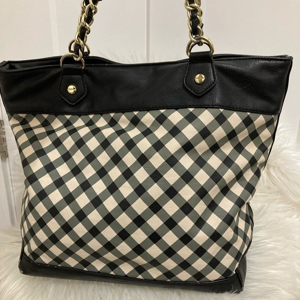Betsey Johnson Betseyville Check Mate Bag - Picture 4 of 14